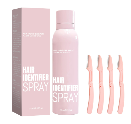Spray Révélateur de Poils Visage - Épilation Parfaite Sans Poils Oubliés