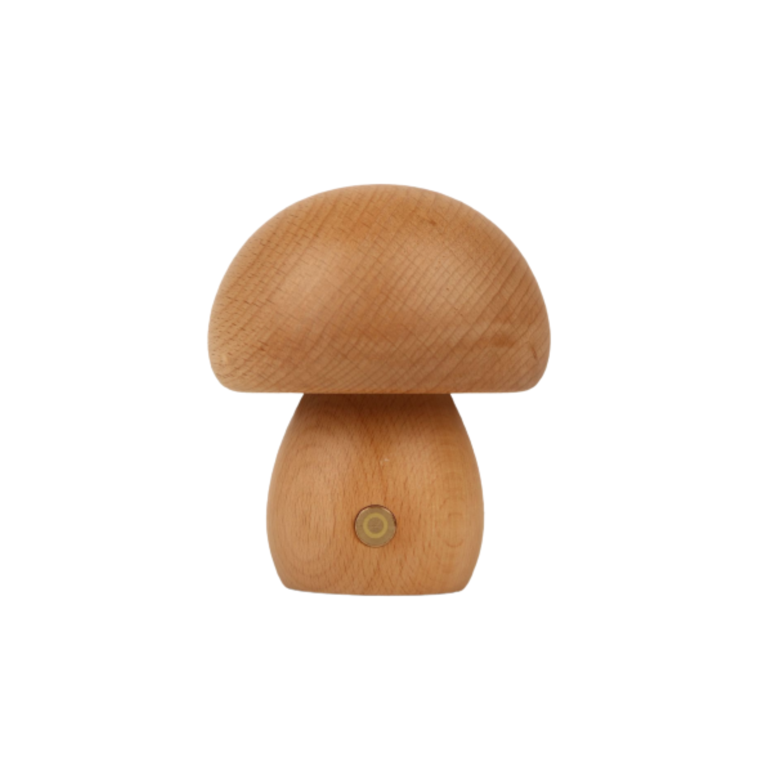 Veilleuse Champignon en Bois LED - Rechargeable & Portable