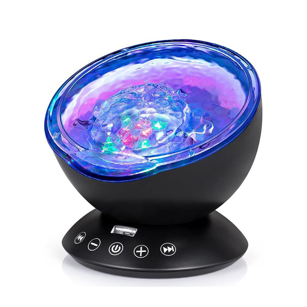 Projecteur LED Océan avec Télécommande - Vagues et Étoiles