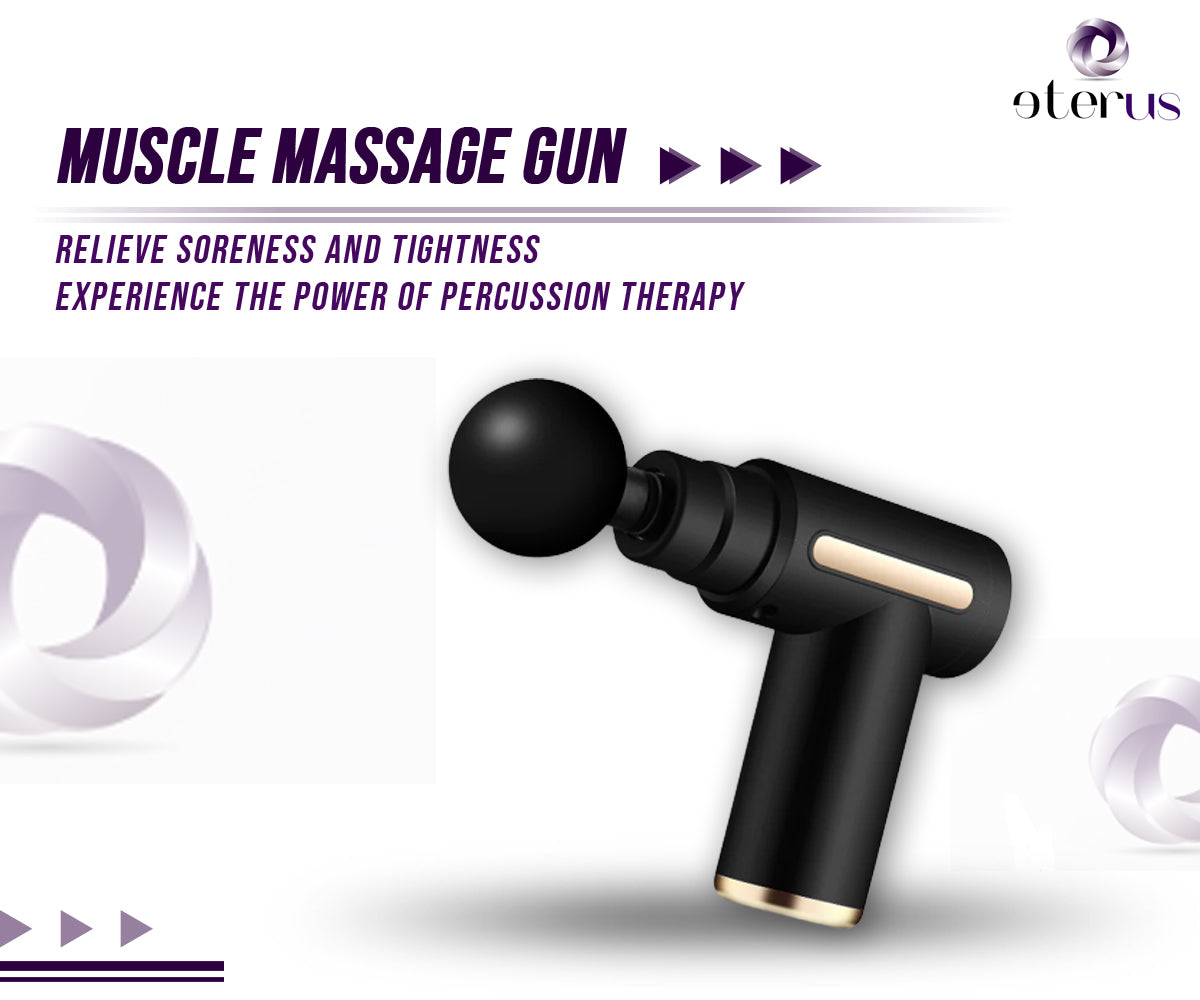 Pistolet de Massage Musculaire - Soulage Douleurs Dos, Cou, Jambes