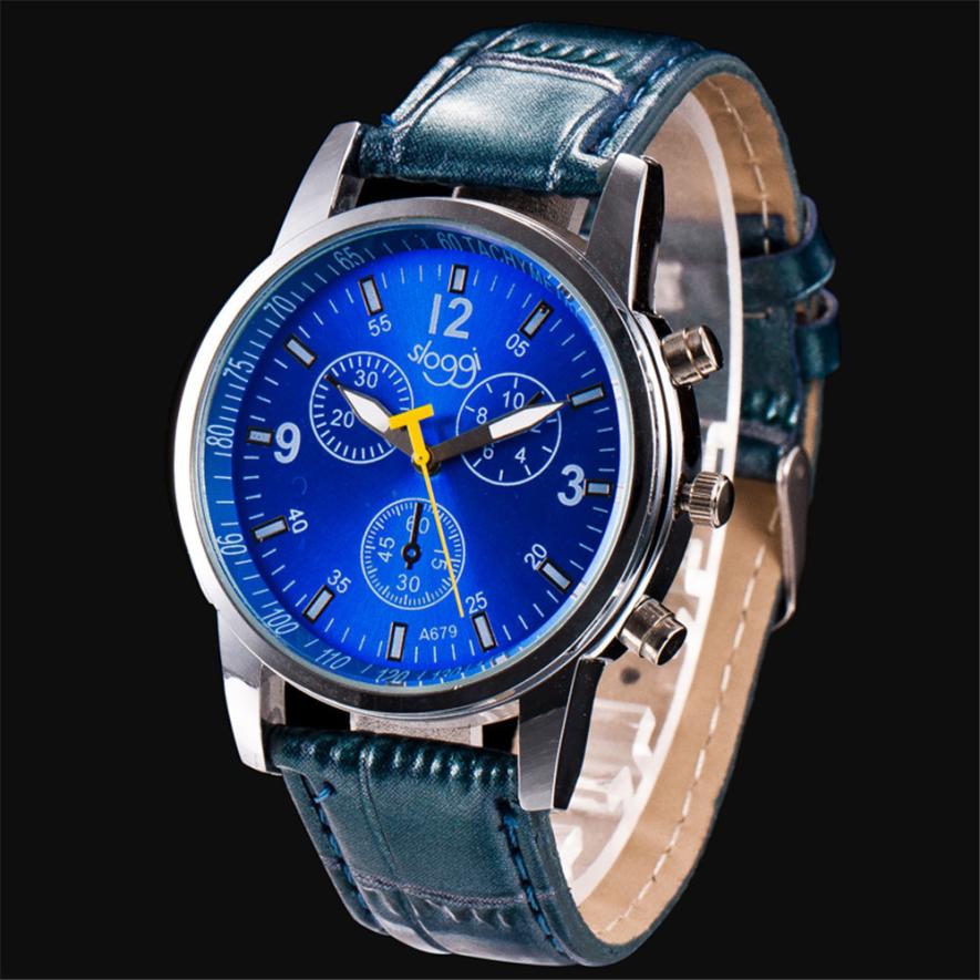 Montre Homme/Femme Bracelet Cuir - Style Élégant Quartz