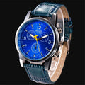 Montre Homme/Femme Bracelet Cuir - Style Élégant Quartz