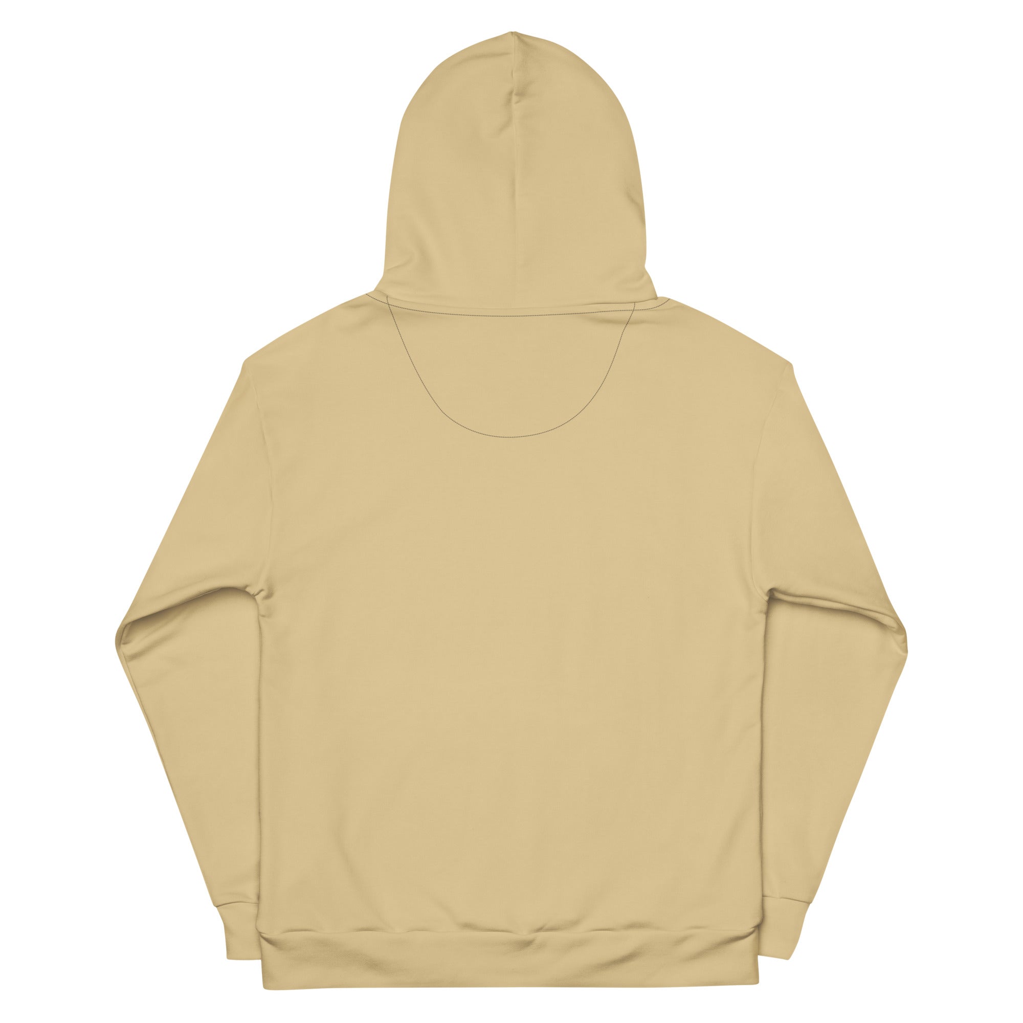 Sweat à Capuche Unisexe Beige "Tropical Seas" - Confort Premium