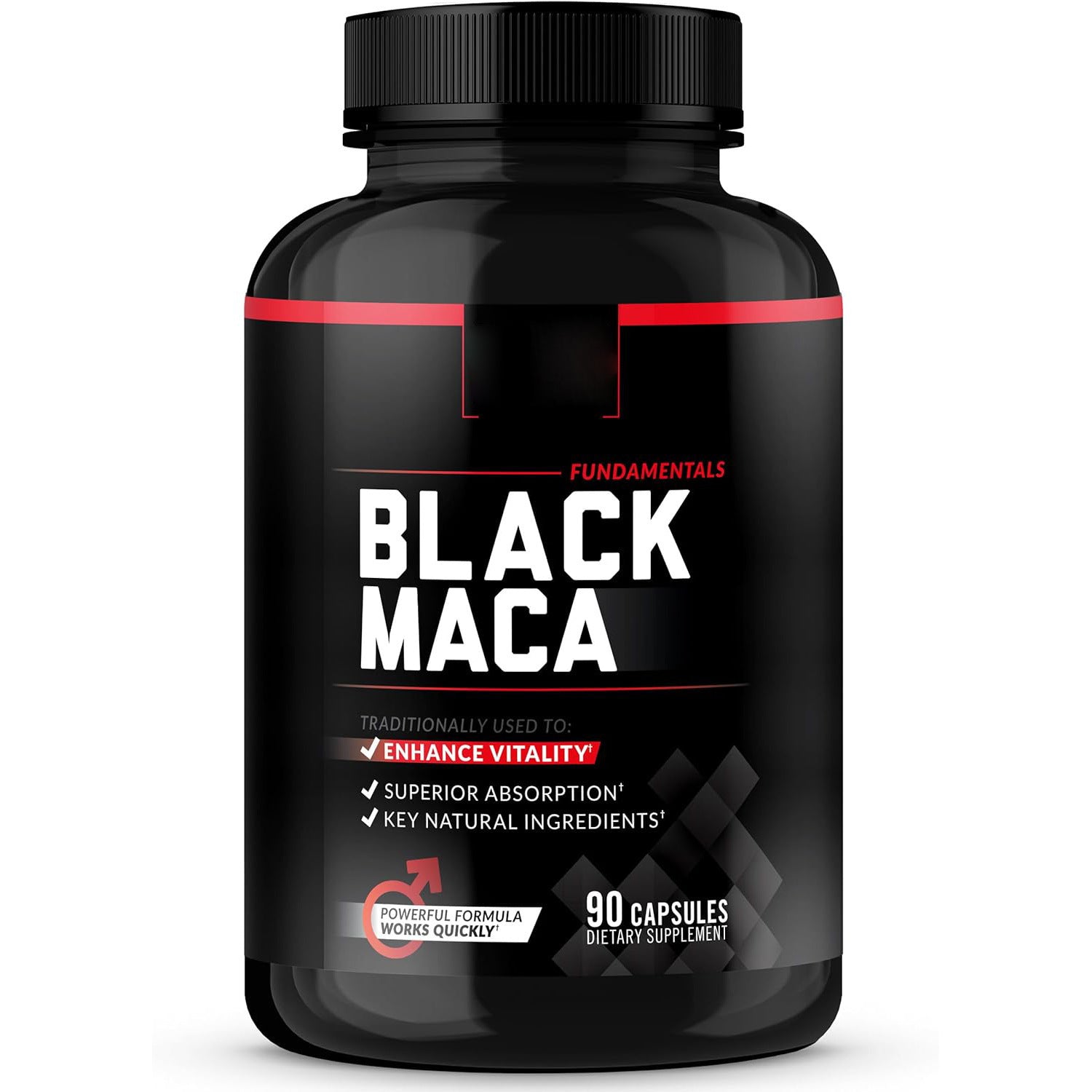 Black Maca Premium - Énergie et Vitalité Naturelle pour Homme