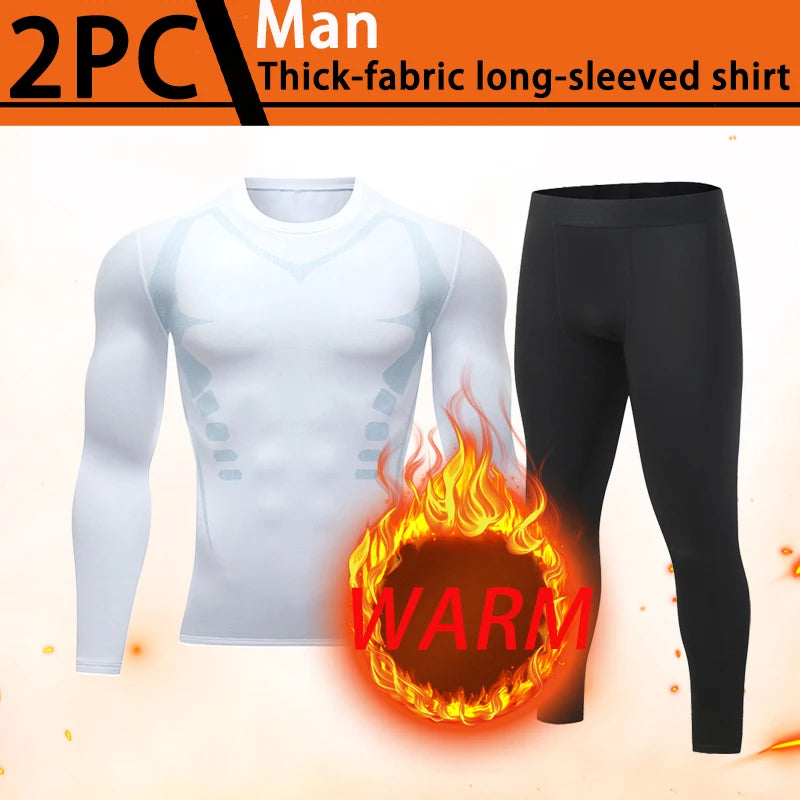 Lot de 3 T-Shirts Thermiques Homme Manches Longues - Colis 3 Couleurs