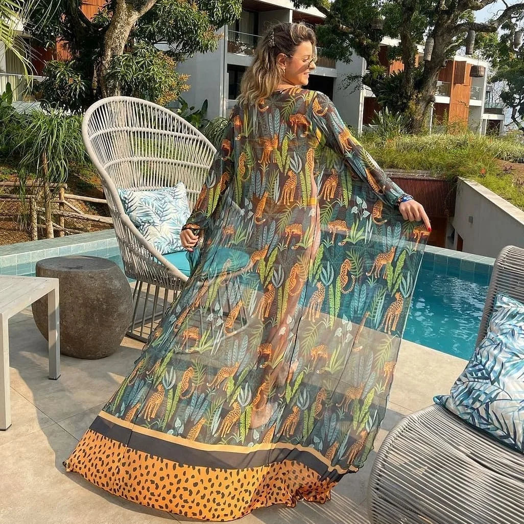 Kimono de Plage Femme - Paréo Léger & Tendance