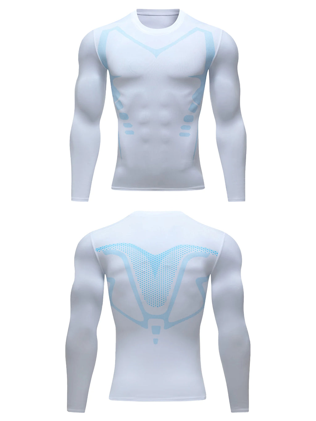 Lot de 3 T-Shirts Thermiques Homme Manches Longues - Colis 3 Couleurs