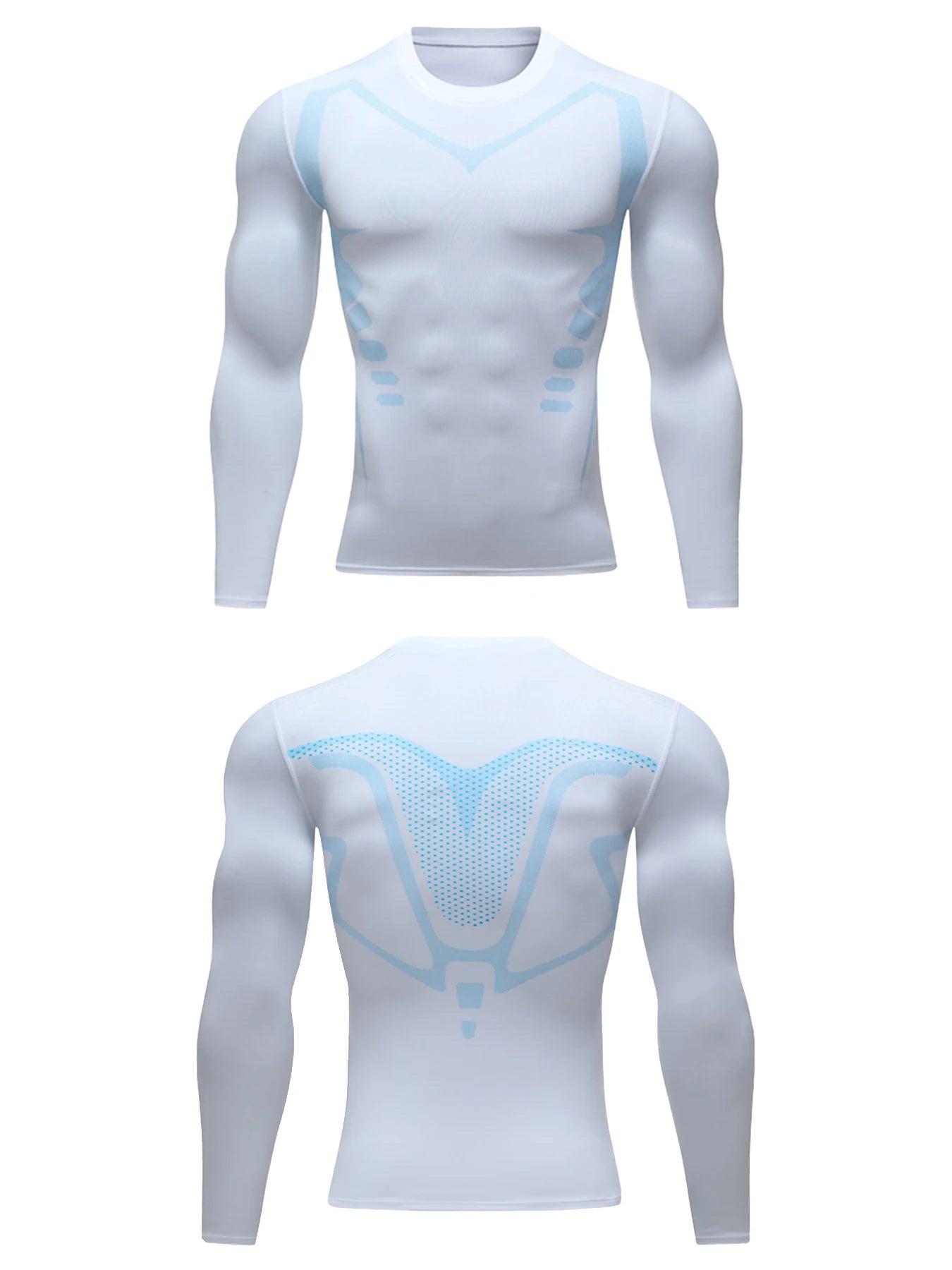 Lot de 3 T-Shirts Thermiques Homme Manches Longues - Colis 3 Couleurs