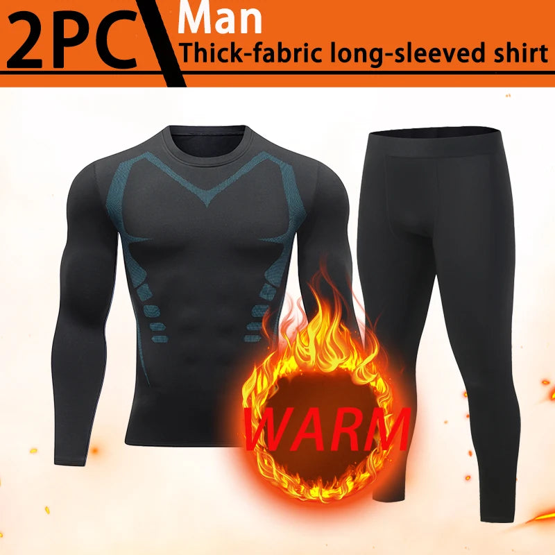 Lot de 3 T-Shirts Thermiques Homme Manches Longues - Colis 3 Couleurs
