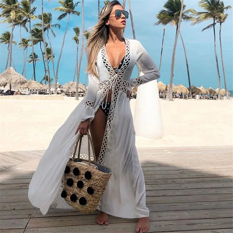 Kimono de Plage Femme - Paréo Léger & Tendance