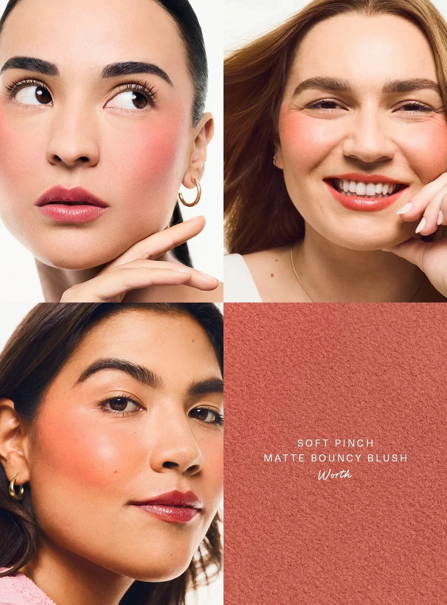 Soft Pinch Blush Liquide™ - Joues Rougies Naturelles en 3s