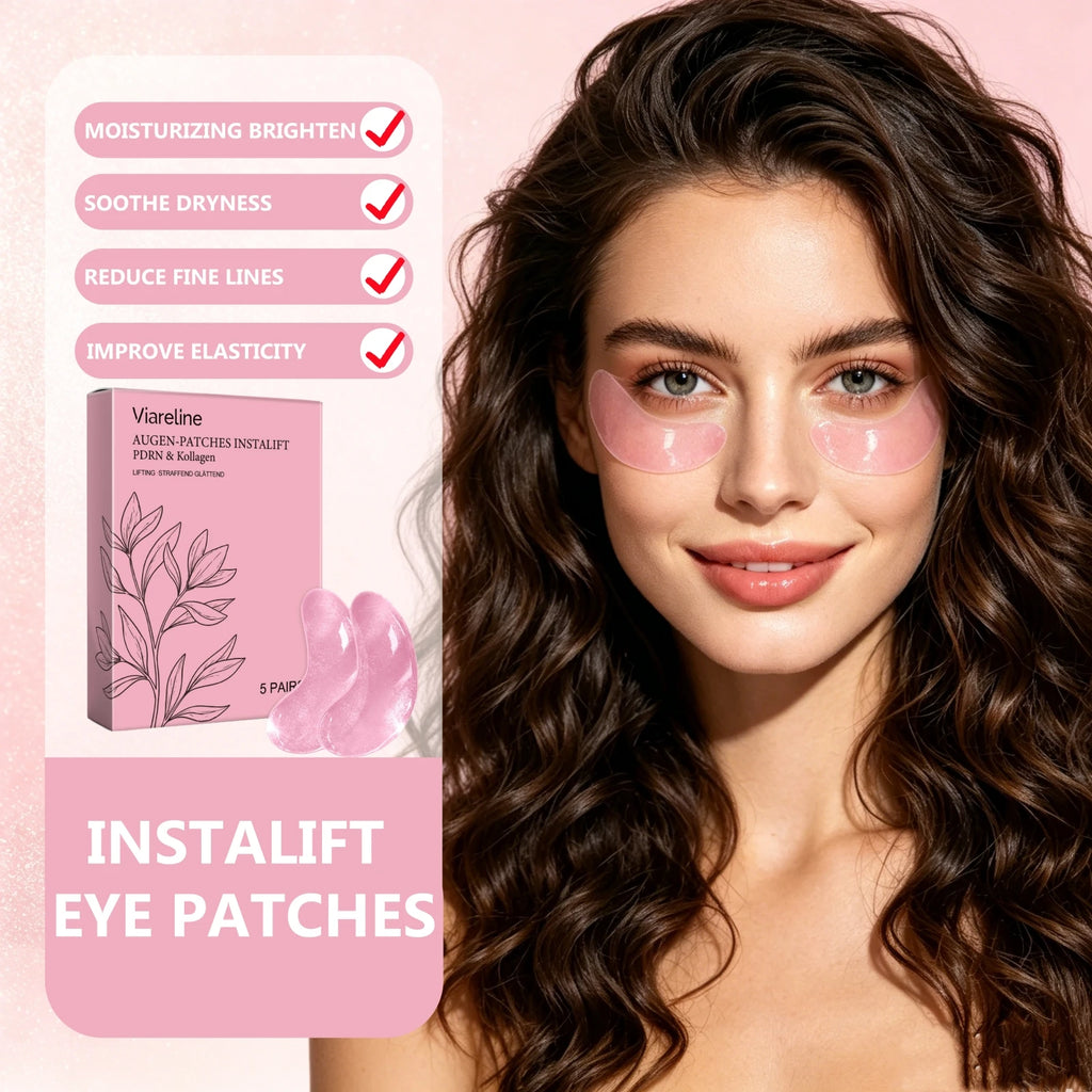 Collagen Firming Lifting Eye Mask Nourishing Anti-Aging Fade Fine Lines Brighten Puffy Dark Under Eyes Anti-Wrinkle Eye Patches