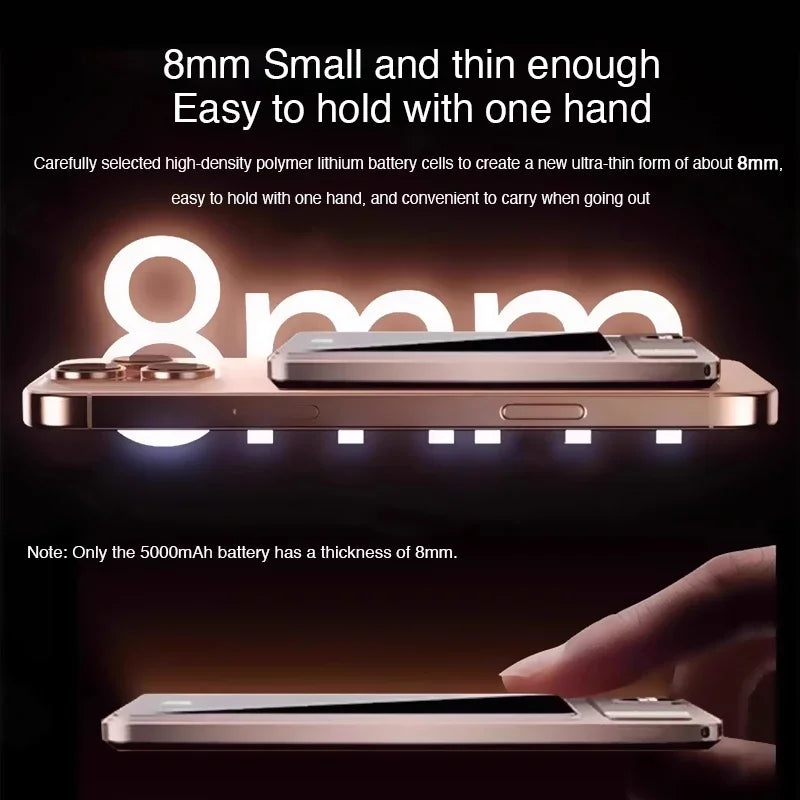 SnapStand™ Batterie Magnétique 10000mAh + Supportm