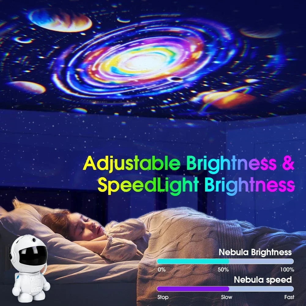 SkyMoon™ Lampe Projecteur Astronaute Galaxie 360°