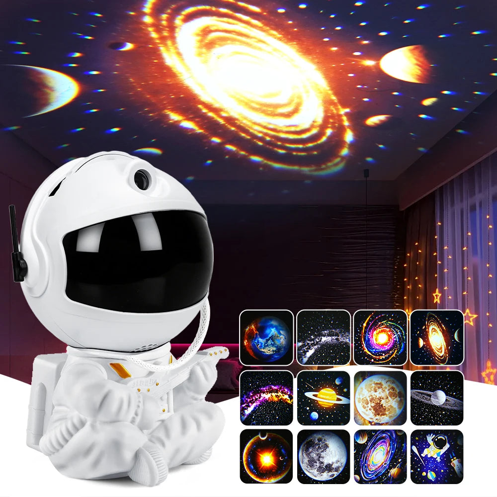 SkyMoon™ Lampe Projecteur Astronaute Galaxie 360°