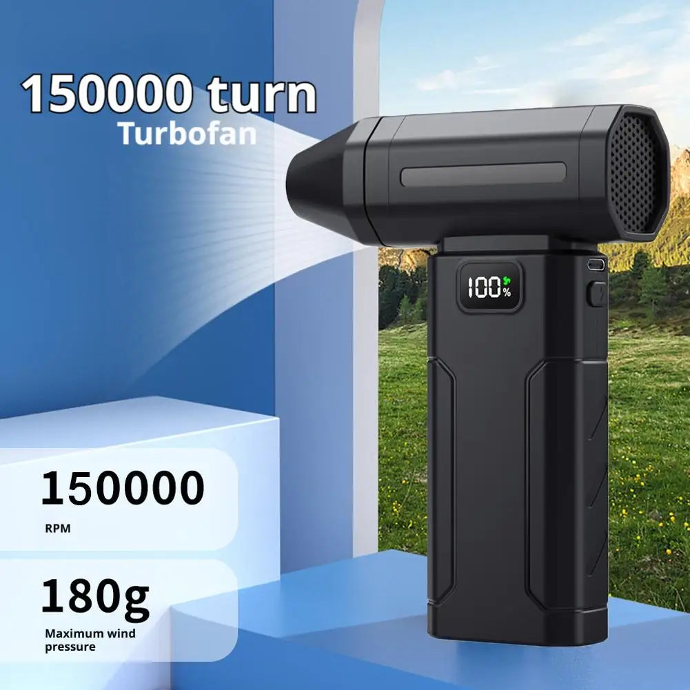 Turbo Jet Fan X8™ - Souffleur 150000RPM + Aspirateur 4 en 1 Sans Fil