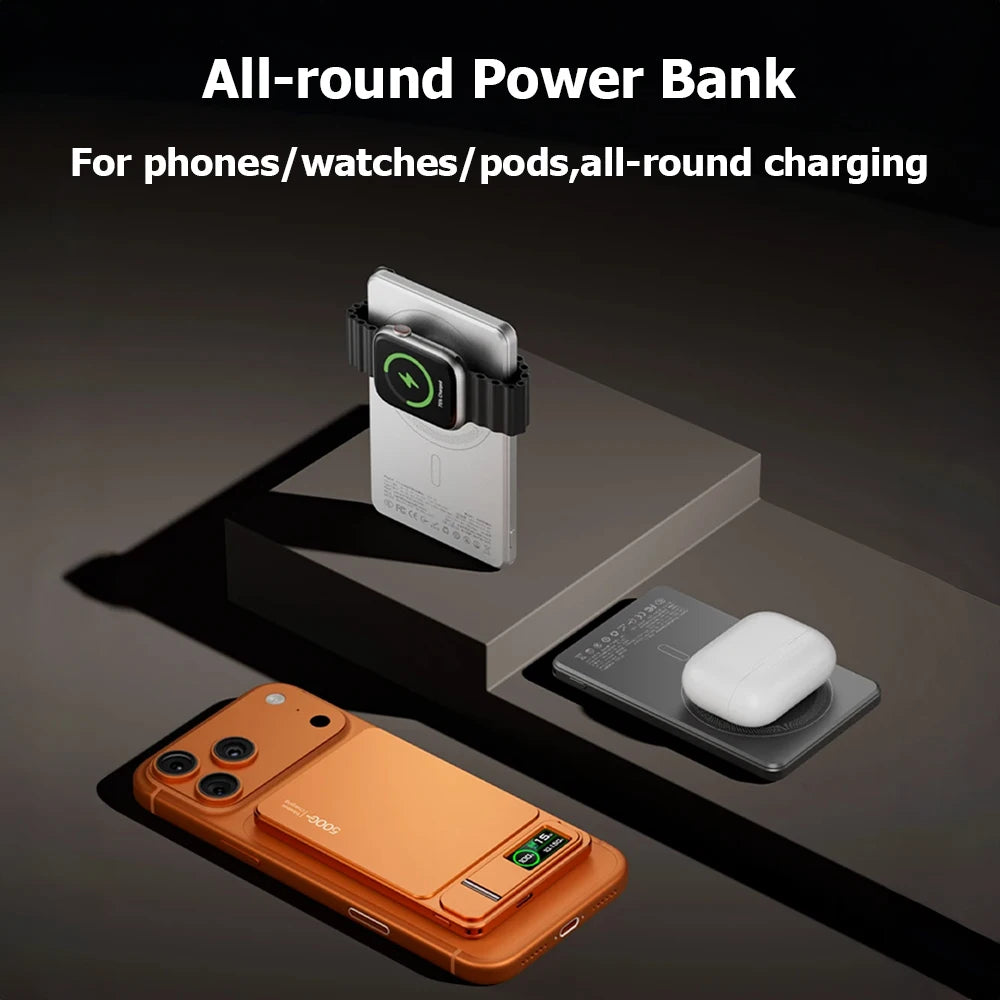 SnapCharge Pro™ Batterie Magnétique 10000mAh 20W iPhone 17 16 15 14 13 Pro Max