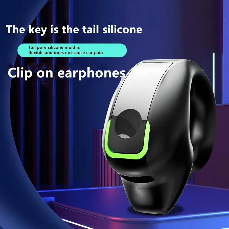 Écouteurs Open-Ear Pro™ - Bluetooth 5.3 Conduction Osseuse Clip Sport