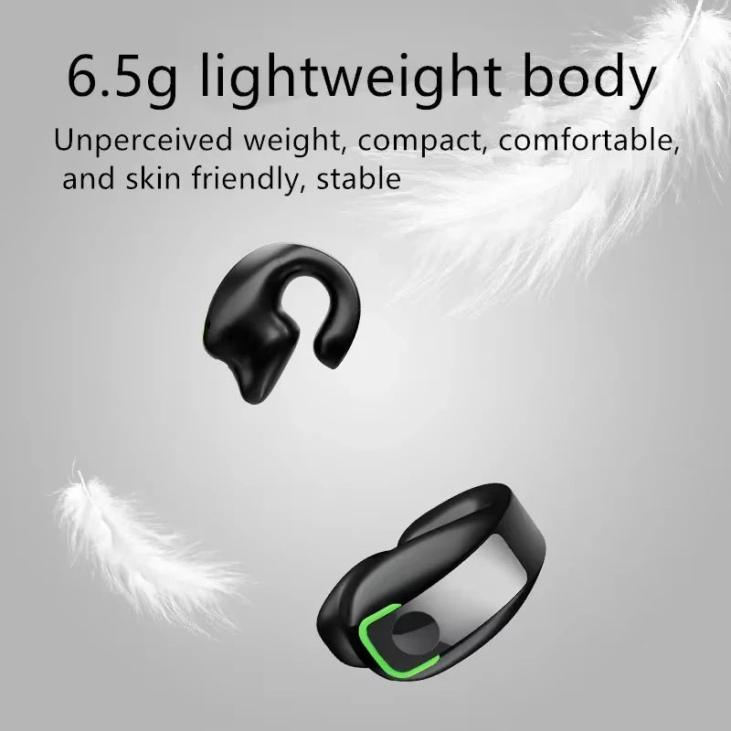 Écouteurs Open-Ear Pro™ - Bluetooth 5.3 Conduction Osseuse Clip Sport