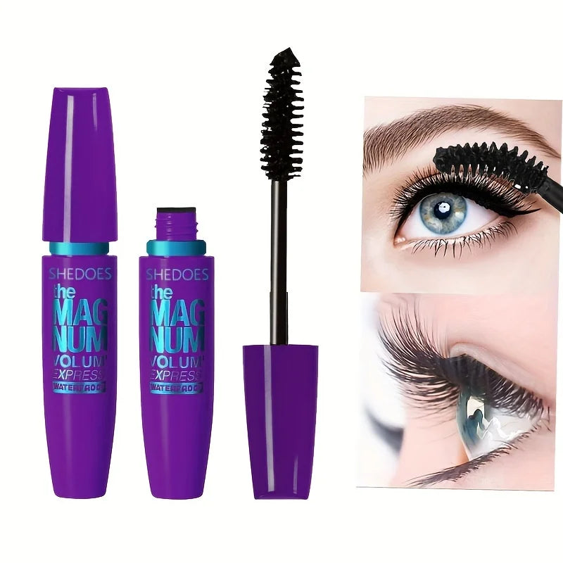 Mascara 4D Volume XL - Effet Faux Cils Fibres Waterproof
