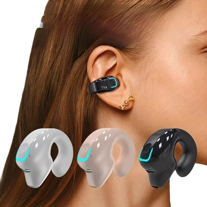 Écouteurs Open-Ear Pro™ - Bluetooth 5.3 Conduction Osseuse Clip Sport