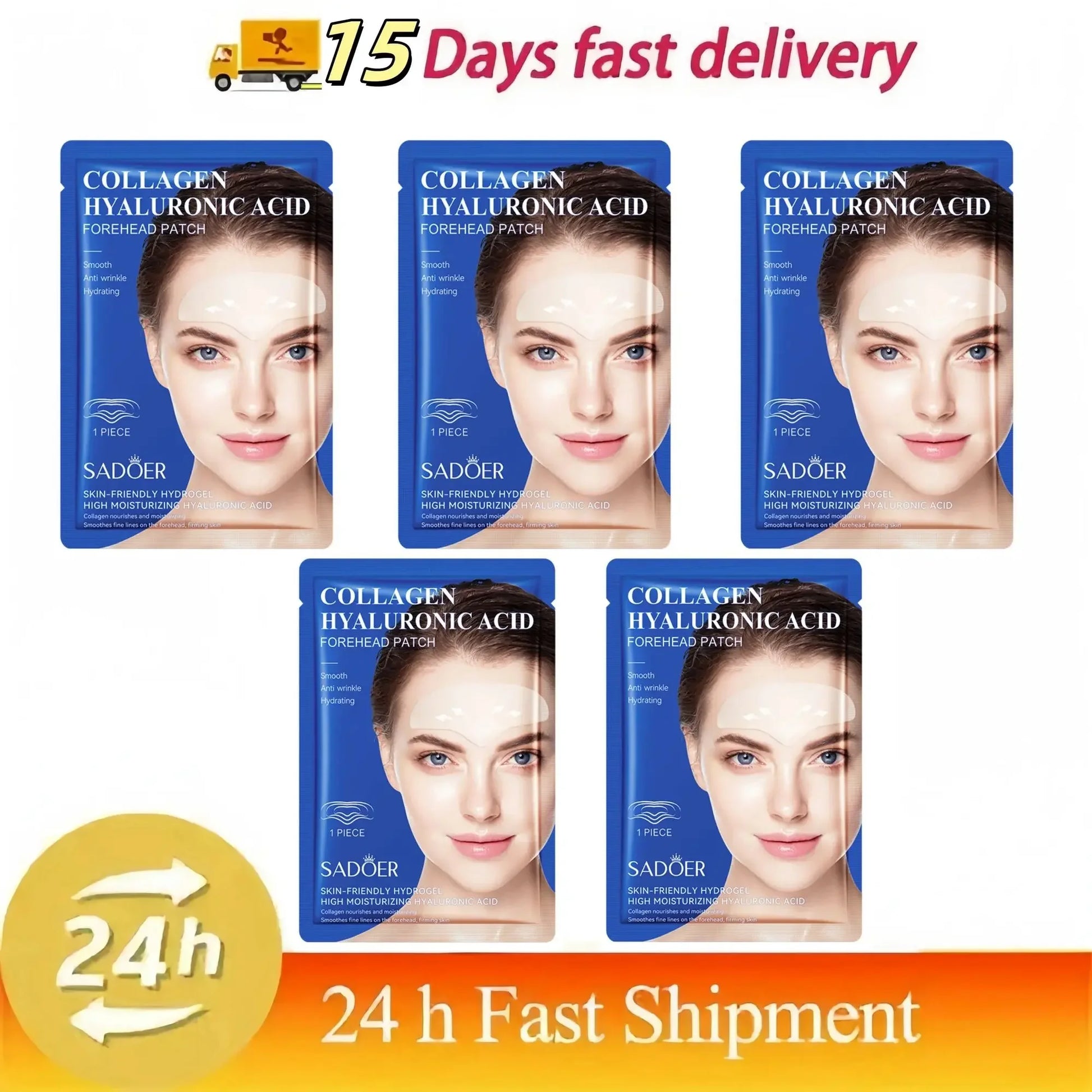 GlowUp™ - Patch Effet Botox 8h - Anti-Rides Front Collagène