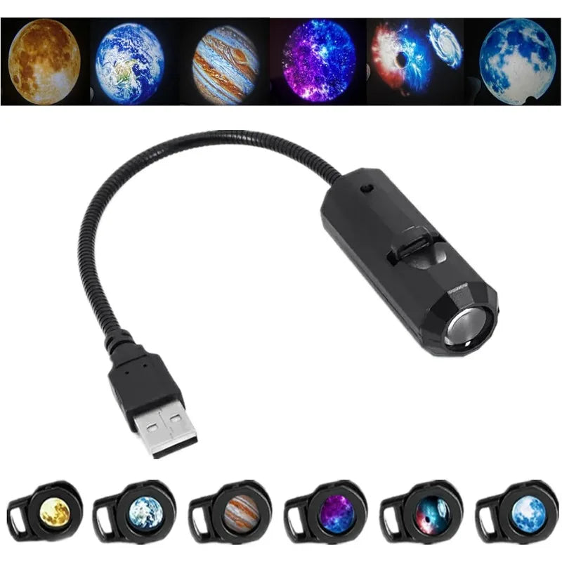 Projecteur Lune Galaxie USB™ 
Transforme ton plafond en ciel étoilé 🌙