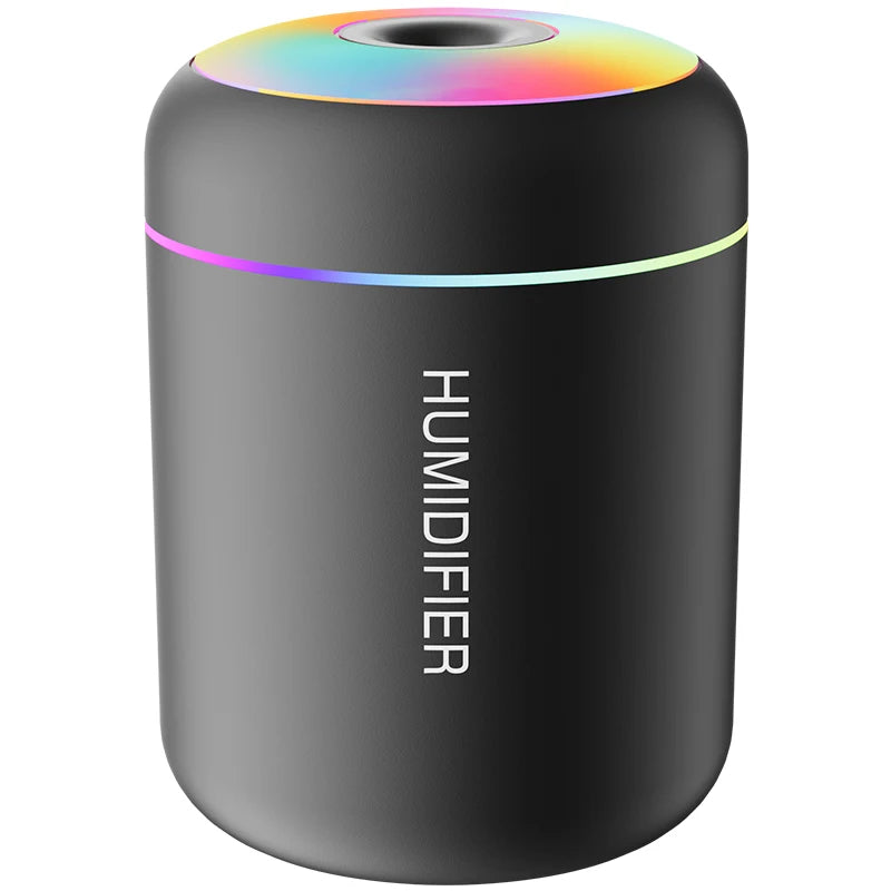Mini Humidificateur USB 180ML™ - Diffuseur Aromathérapie + Lumière LED