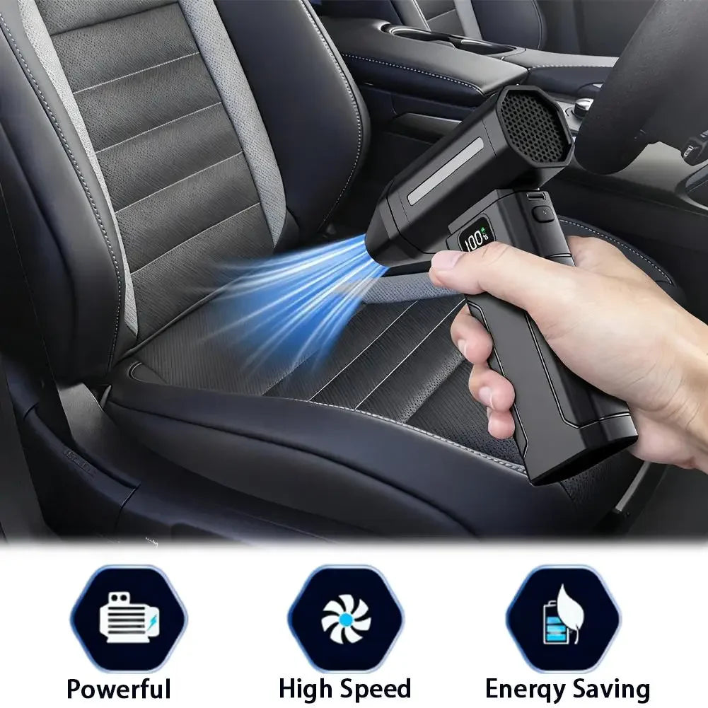 Turbo Jet Fan X8™ - Souffleur 150000RPM + Aspirateur 4 en 1 Sans Fil