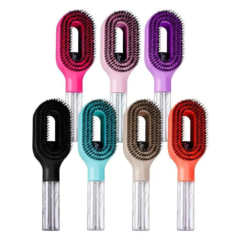 Brosse Démêlante Spray - Hydrate & Coiffe Sans Nœuds