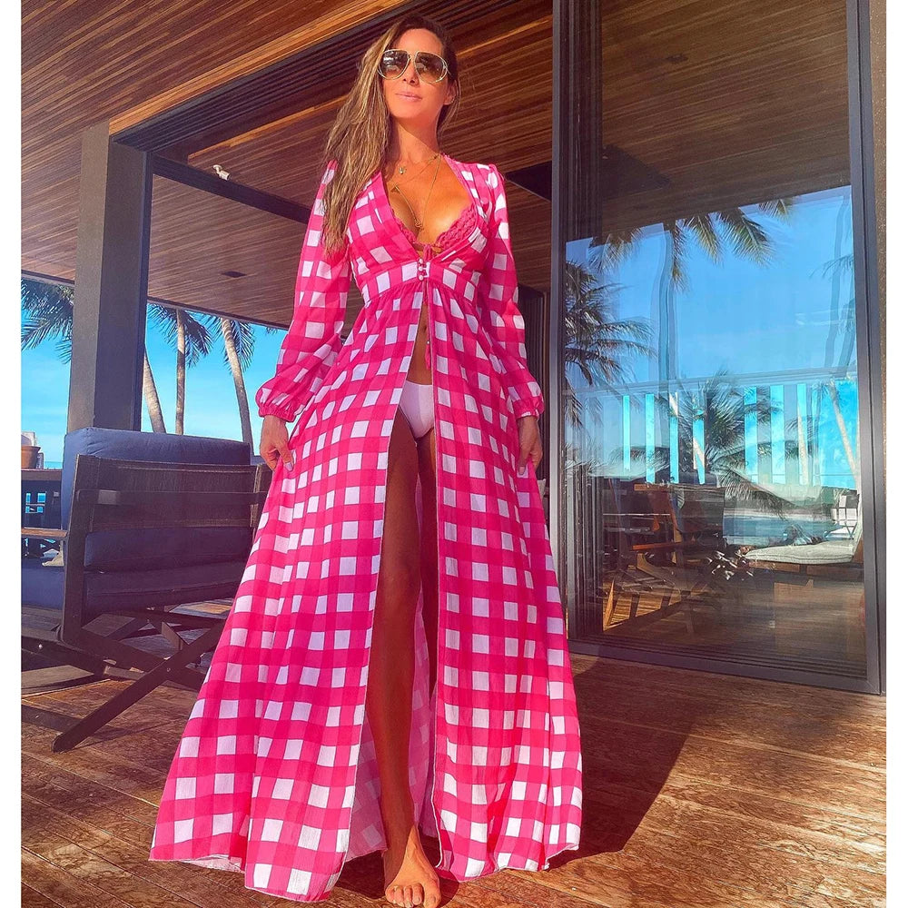 Kimono de Plage Femme - Paréo Léger & Tendance