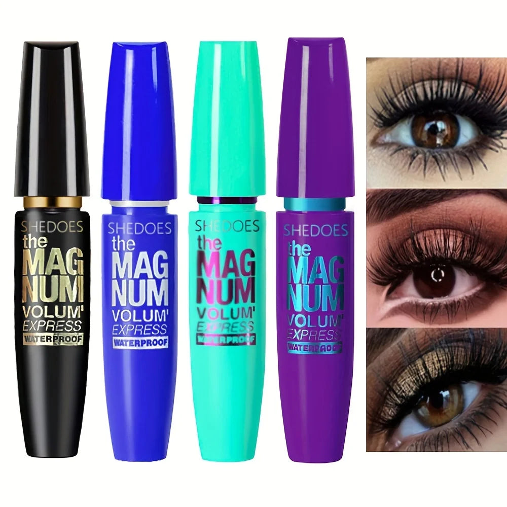 Mascara 4D Volume XL - Effet Faux Cils Fibres Waterproof