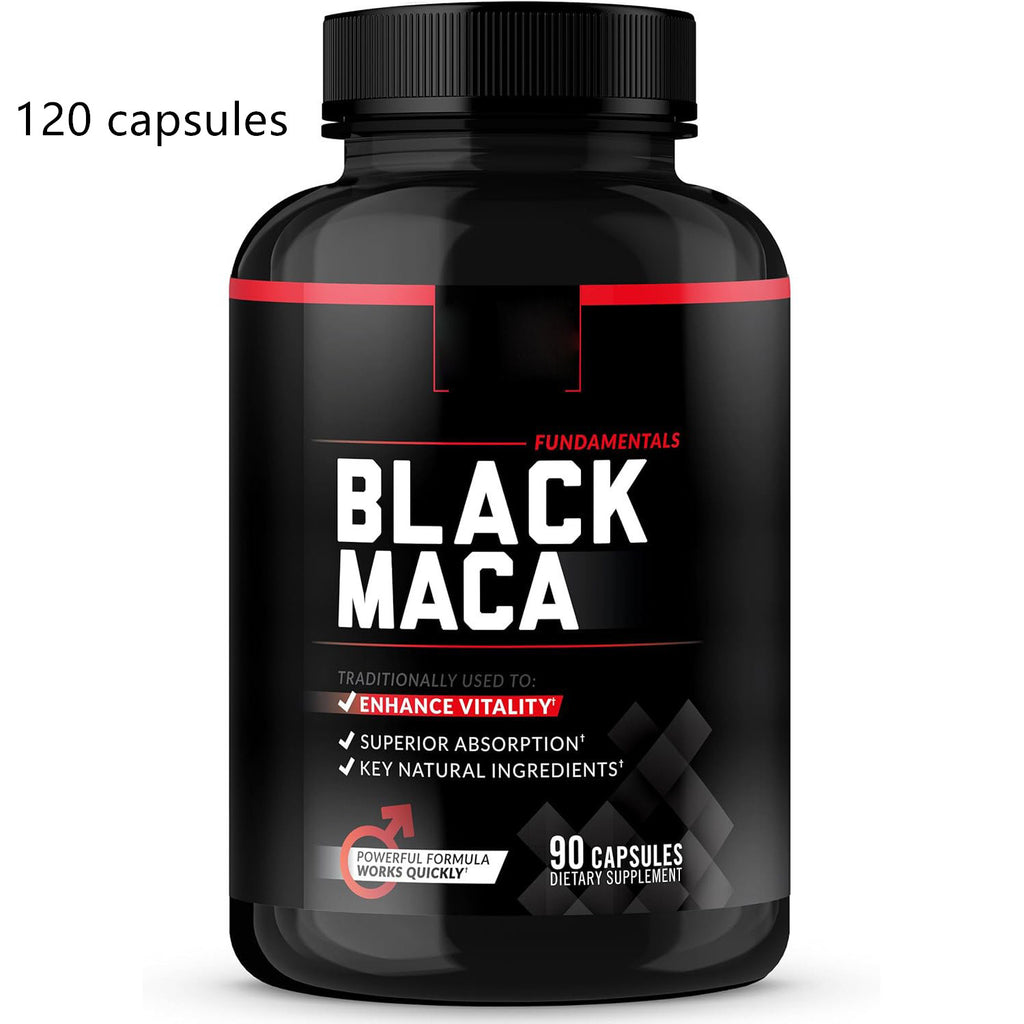 Black Maca Premium - Énergie et Vitalité Naturelle pour Homme