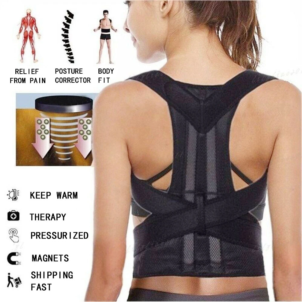 Correcteur de Posture Réglable - Fini le Mal de Dos en 14 Jours