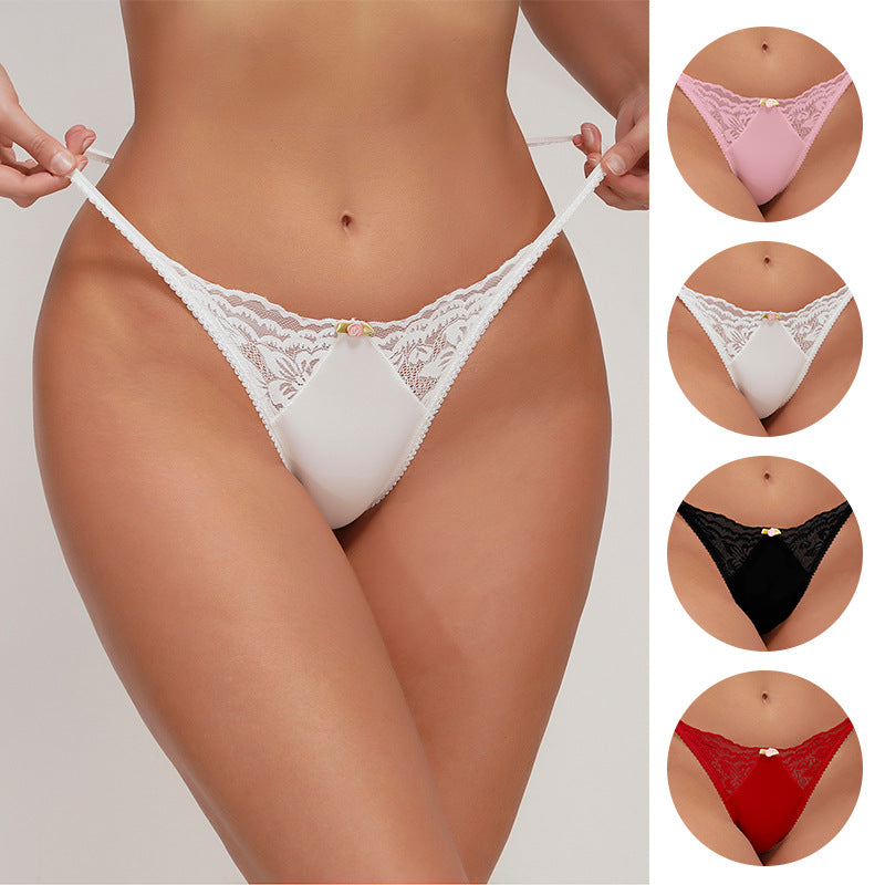 String Dentelle Sans Couture Femme - Confort Toute la Journée