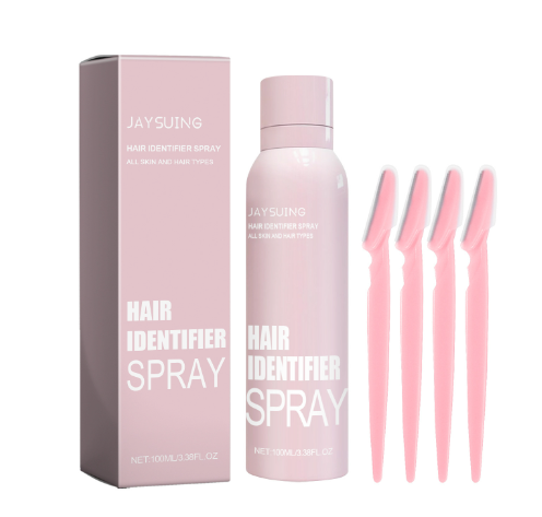 Spray Révélateur de Poils Visage - Épilation Parfaite Sans Poils Oubliés