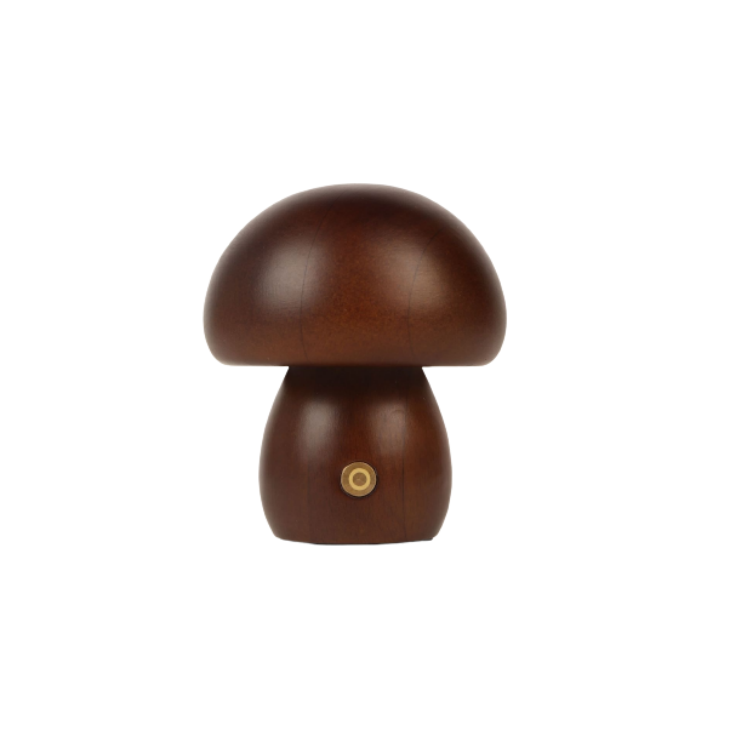 Veilleuse Champignon en Bois LED - Rechargeable & Portable